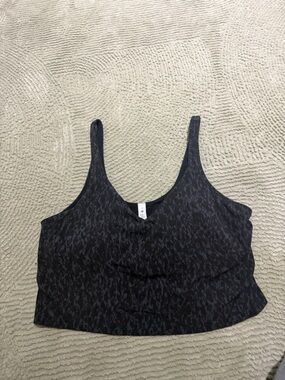 lululemon athletica Black Camo-Print Tank Top